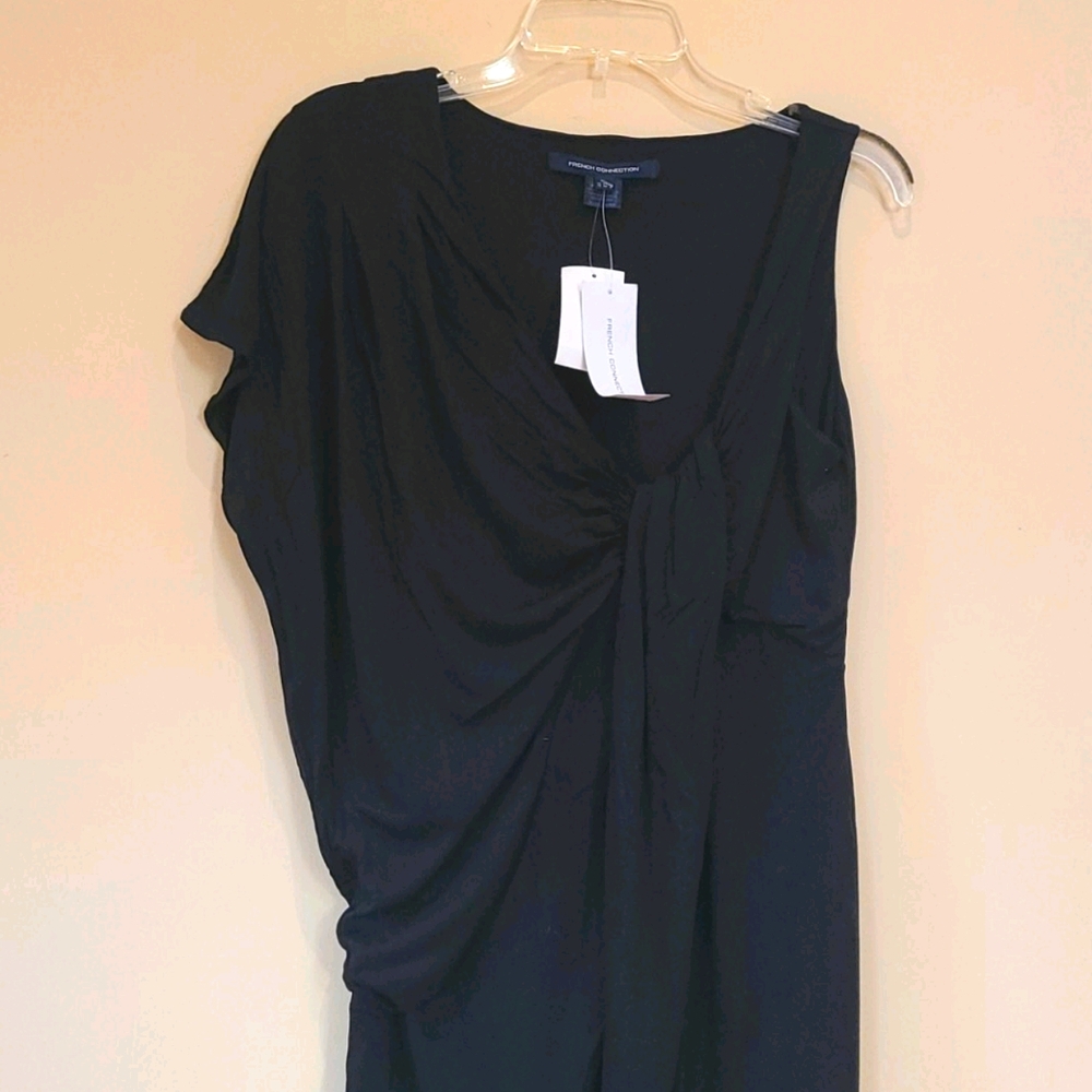 French Connection black short dress Sz8